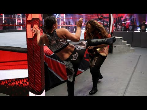 Nia Jax vs. Shayna Baszler: Raw, Julio 27, 2020 background