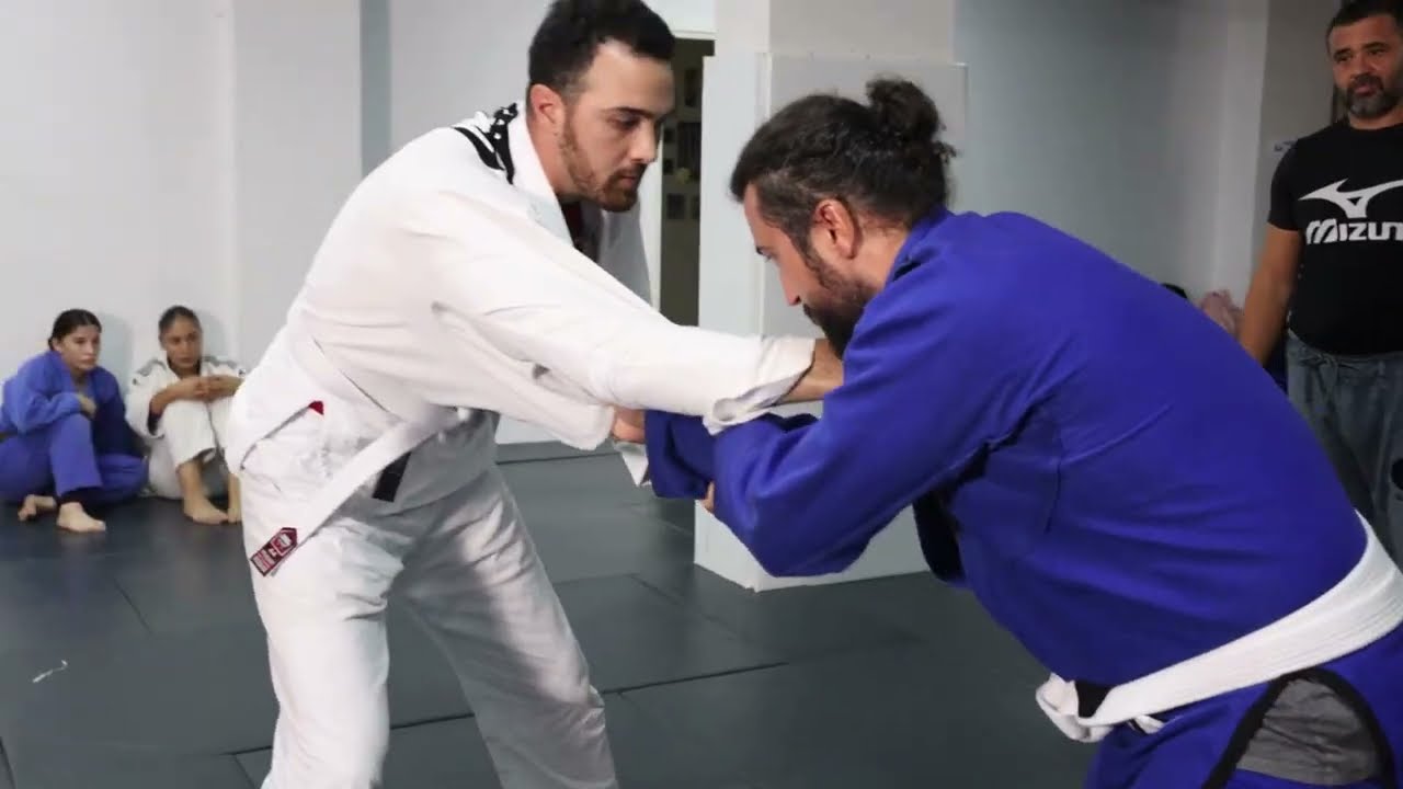 White Belt Men's Competitive BJJ/Grappling Match