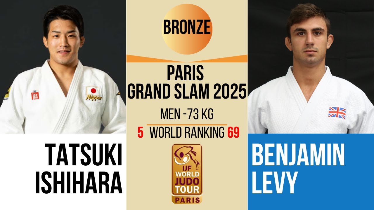 Tatsuki ISHIHARA VS Benjamin LEVY | PARIS Grand Slam 2026 | BRONZE -73 kg