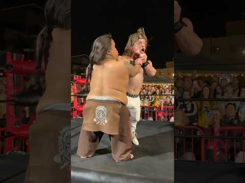 Chief Littlefoot Chokeslams Syko! #prowrestling #stpete