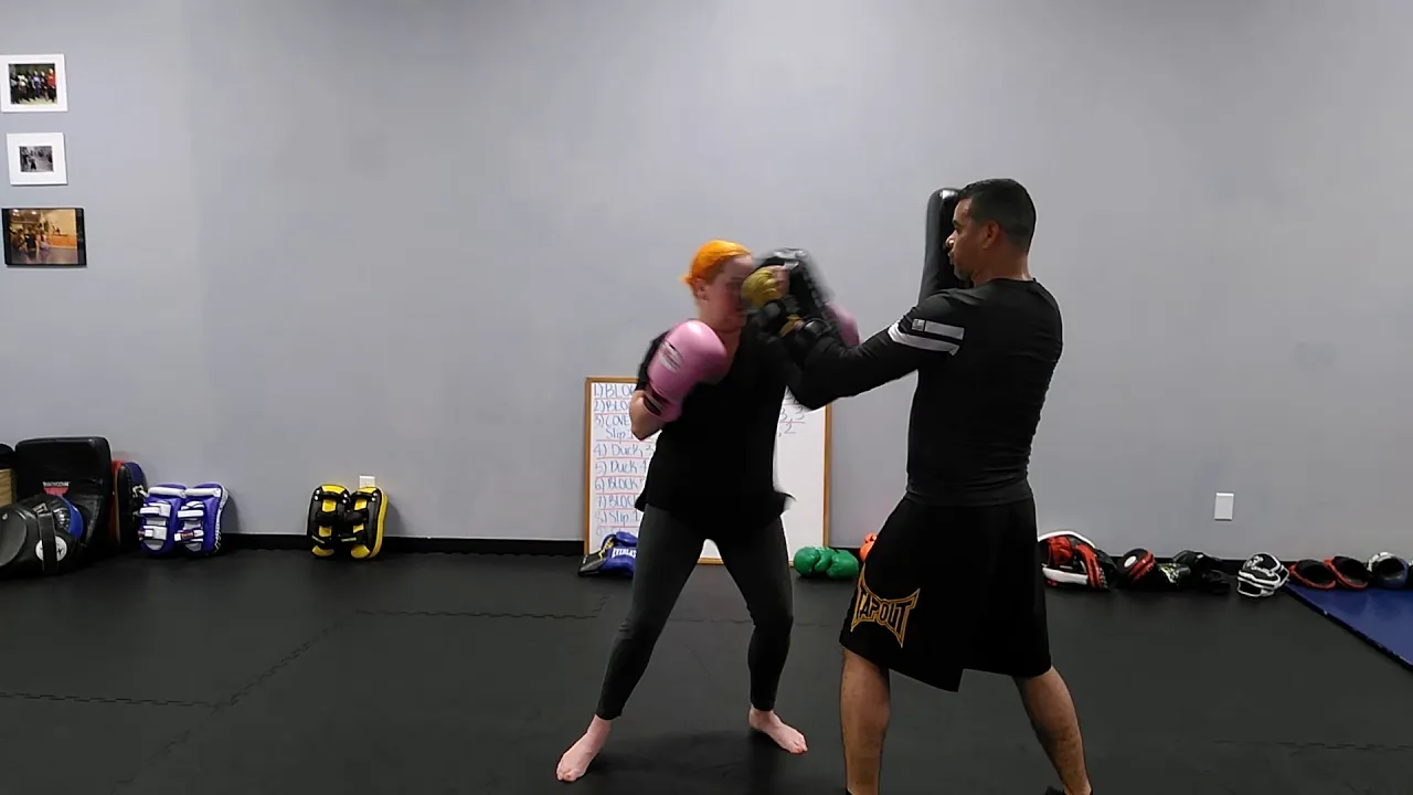 Muay Thai class background