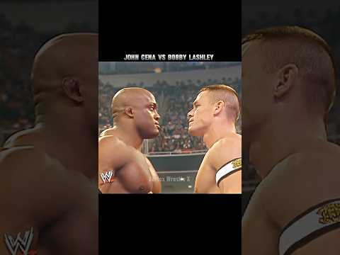 John Cena vs Bobby Lashley 🔥🥶| WWE Title Match 😱☠️| The Great American Bash 2007 🥵 Edit