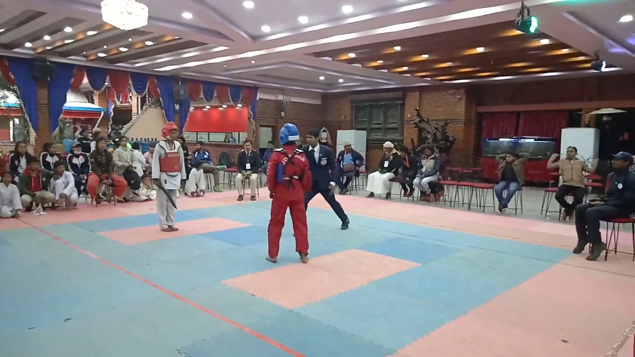 4th international jomasar martialart championship kathmandu(shubh ki fight) backdrop