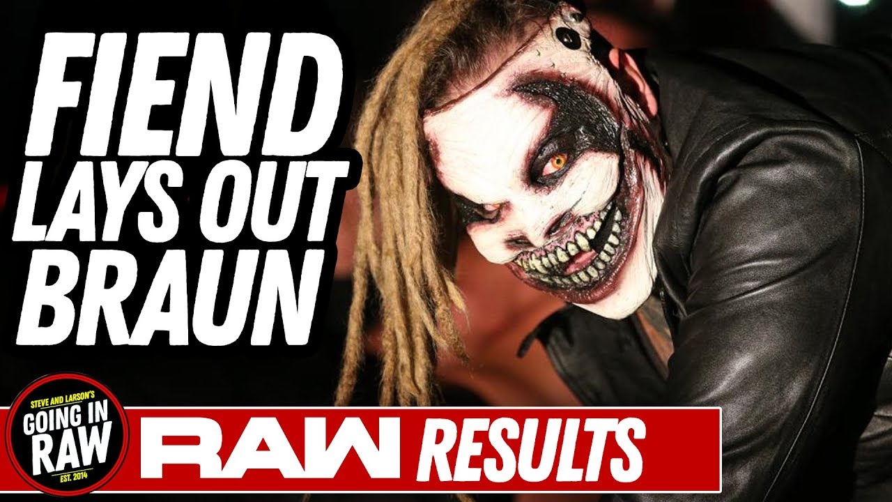 Fiend Lays Out Braun! WWE Raw Review & Full Results | Going In Raw Podcast background