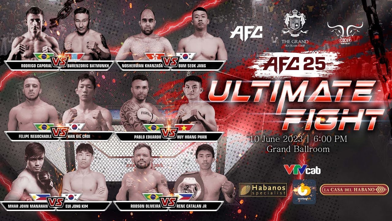 AFC 25 IN VIETNAM : THE ULTIMATE FIGHT
