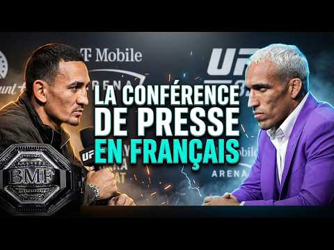UFC 326 Max Holloway vs Charles Oliveira - LA CONFERENCE DE PRESSE EN FRANÇAIS