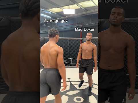 Average guy vs boxer background
