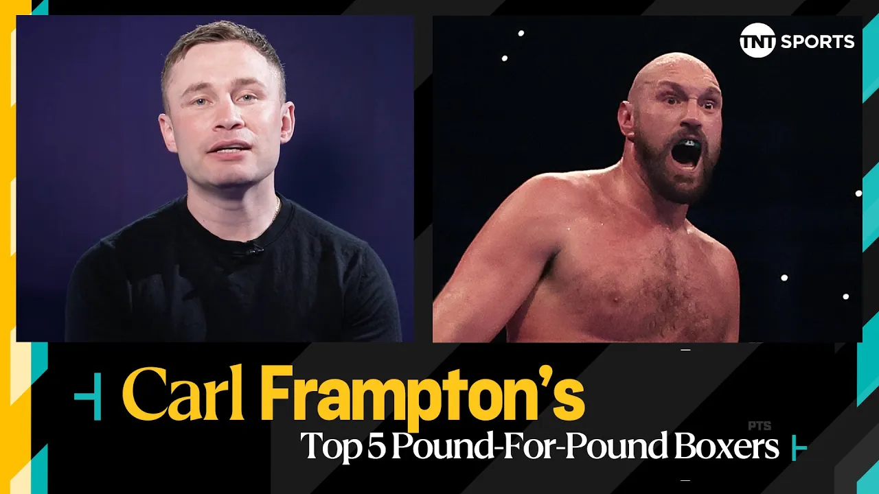 Carl Frampton’s Top 5️⃣ Pound-For-Pound Fighters 🥊 | Tyson Fury doesn't make the list 👀 background