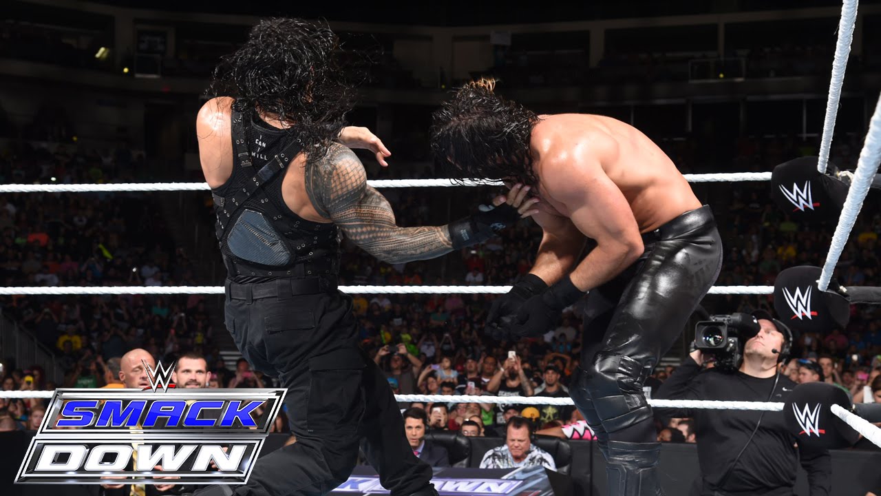 Roman Reigns vs. Seth Rollins: SmackDown, July 2, 2015 background