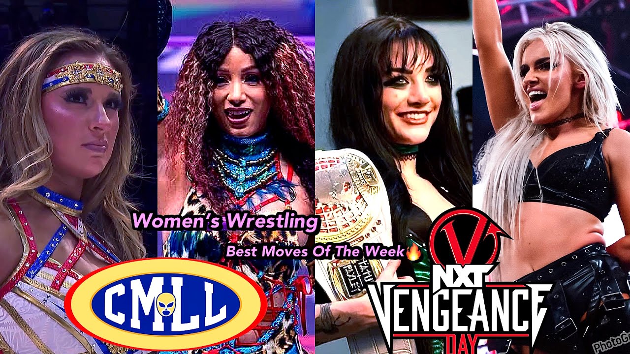 Best Women’s Wrestling Moves Of The Week : WWE & AEW | ALexaBanks. 
