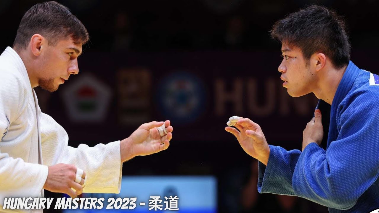 Denis VIERU vs Ryoma TANAKA - FINAL - Hungary Masters 2023 - 柔道 background
