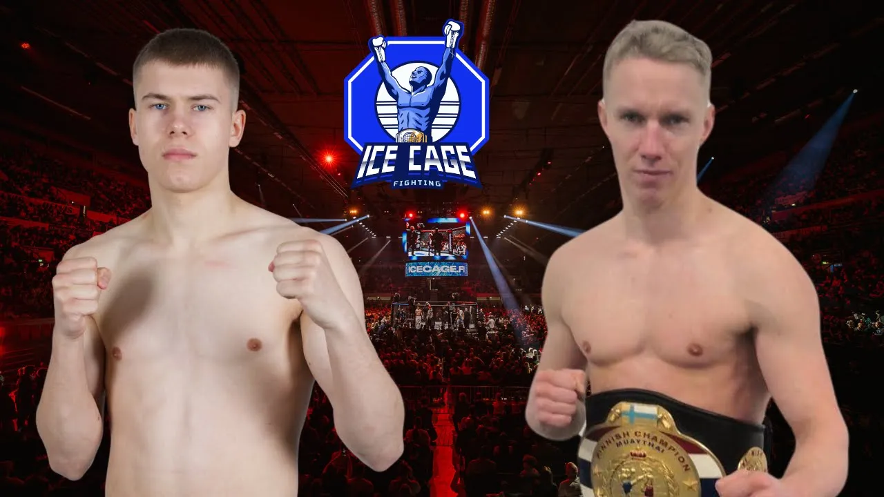 Antti Lauronen vs Timo Venäläinen | KOKO OTTELU | ICE CAGE 4