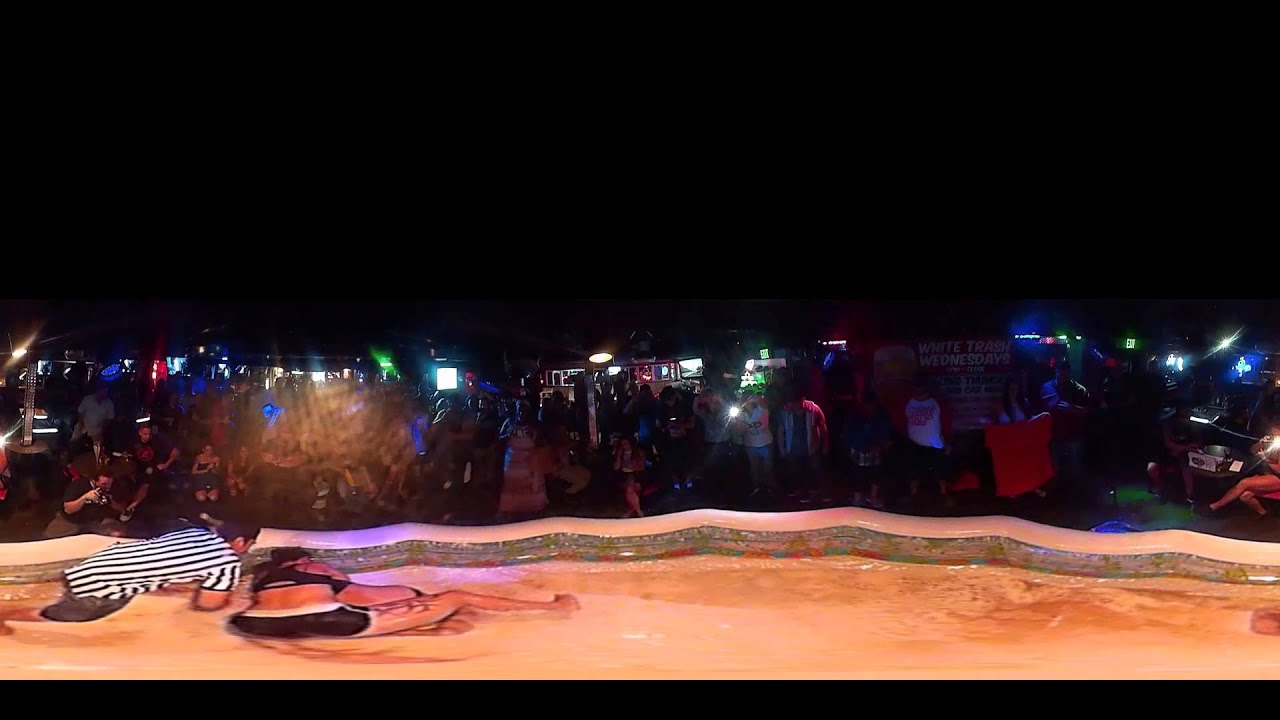 360 Degrees - 8/12/15 - Fight #3: Mimi vs Jenn - Female Oil Wrestling Matches