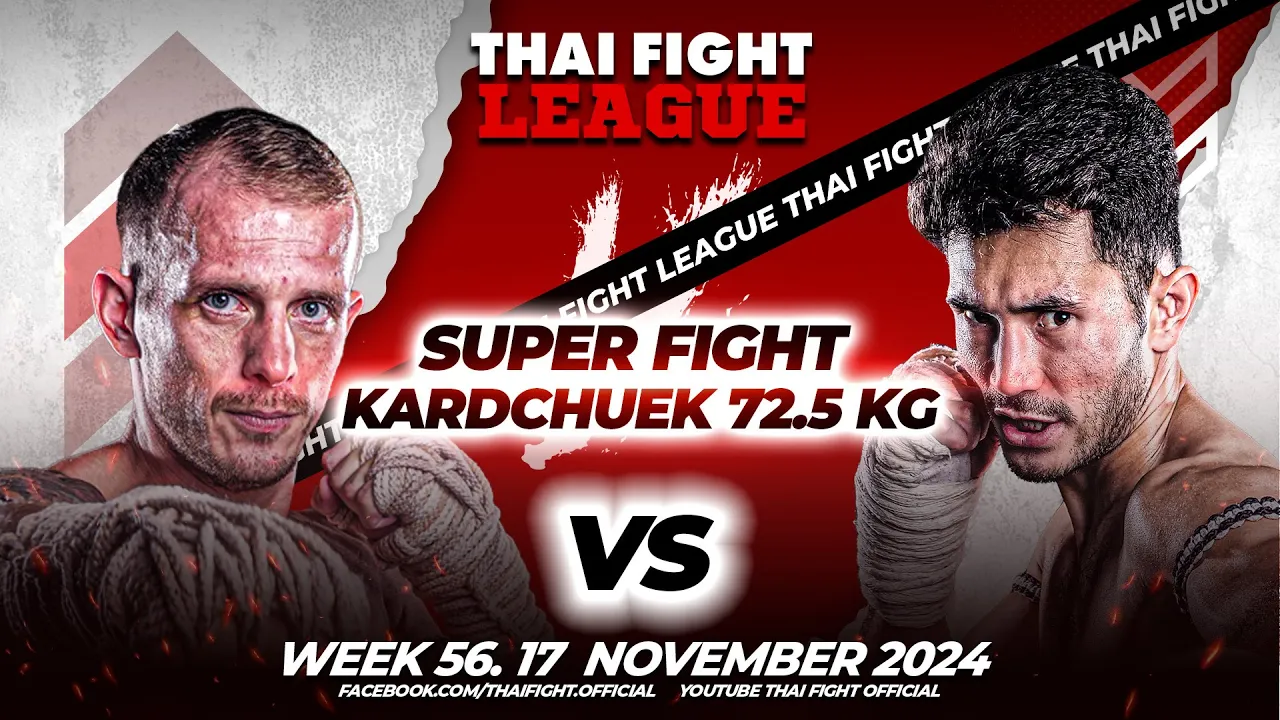 Jack Cooper VS Hashem Jaghori | SUPER FIGHT KARD CHUEK | THAI FIGHT LEAGUE #56