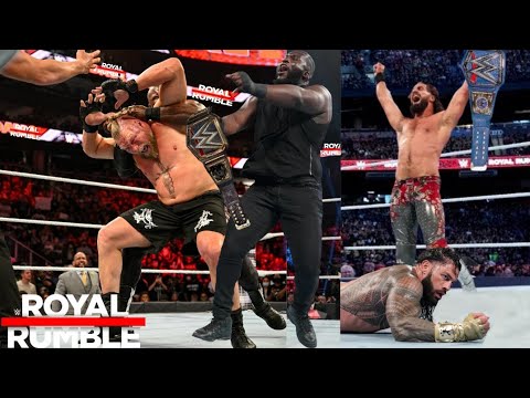 Seth Rollins Wins Universal Title? Lesnar Vs Lashley ! Omos Wins Royal Rumble Match 2022 ?