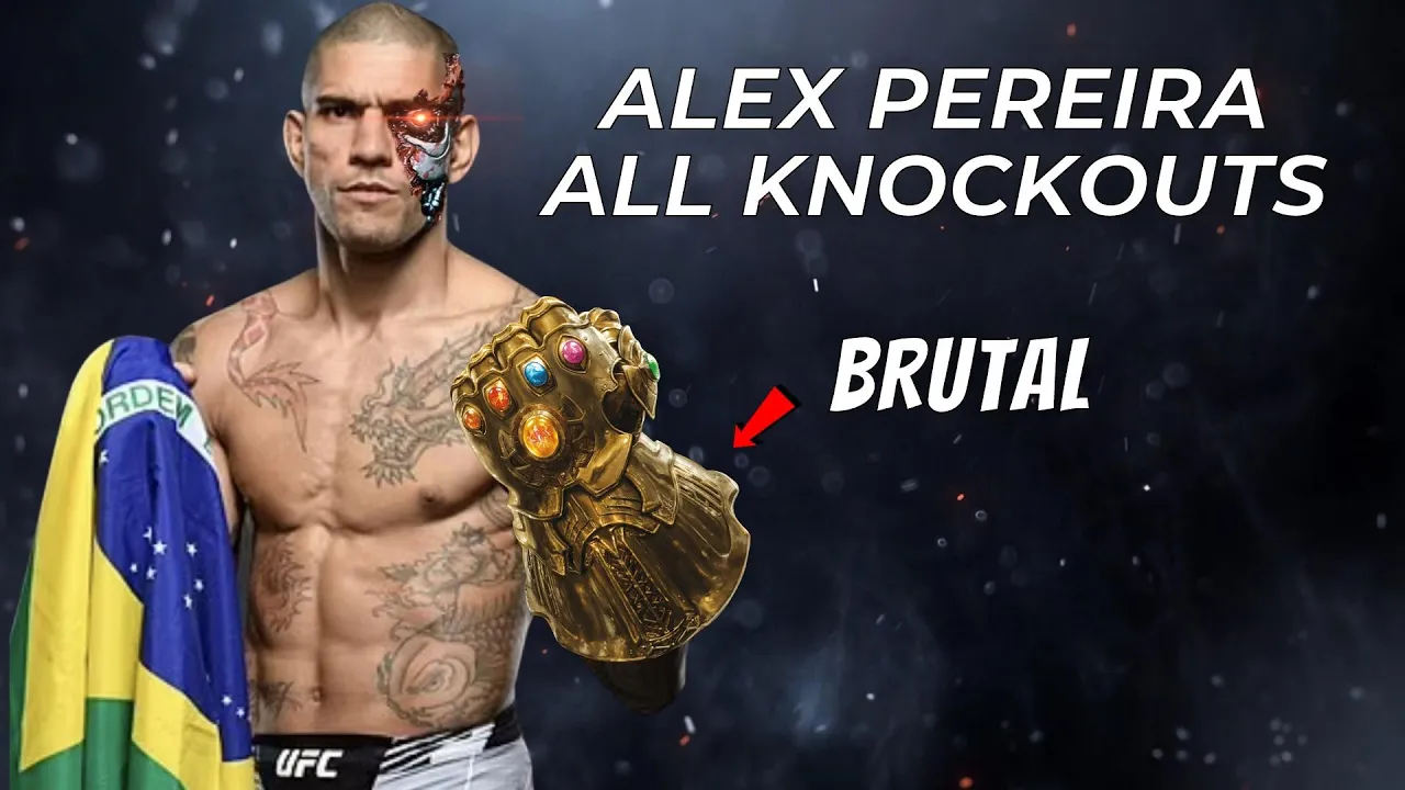 Alex Pereira - All Knockouts of the Brutal Monster backdrop