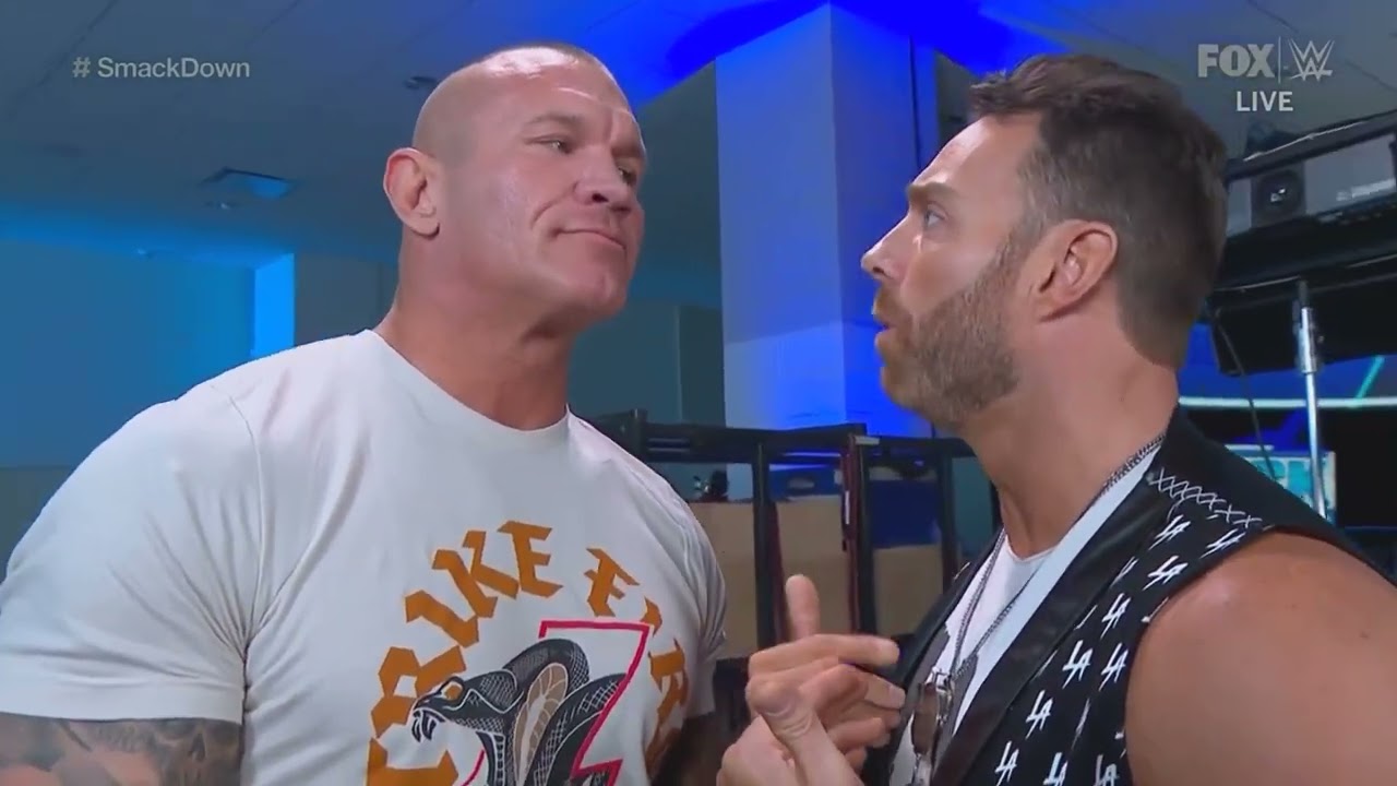 Randy Orton meets LA Knight at Backstage | WWE SmackDown 12/15/23
