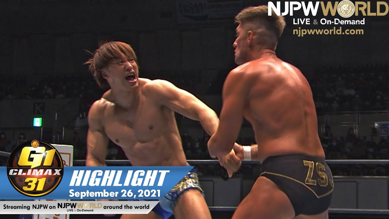 G1 CLIMAX 31 Day5 HIGHLIGHT: NJPW, September 26, 2021 background