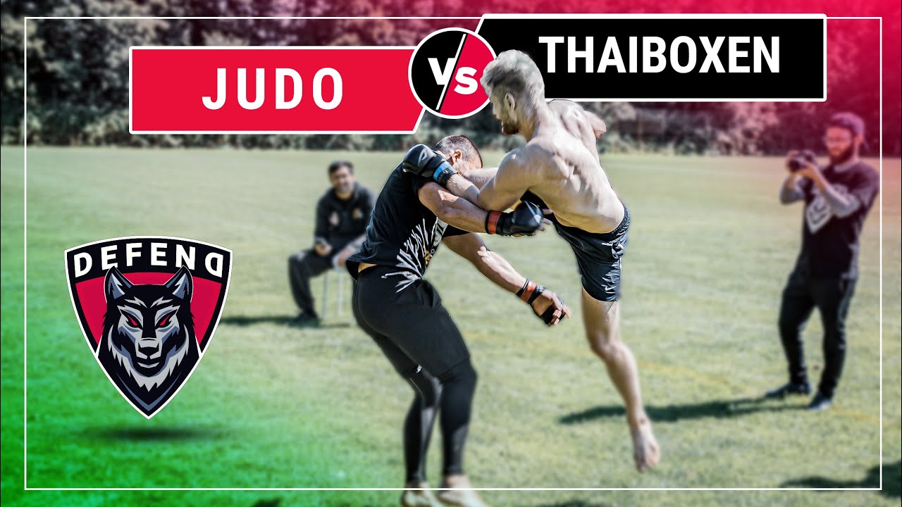 Judoka vs Thaiboxer | German Streetfight | DEFEND Fight Club