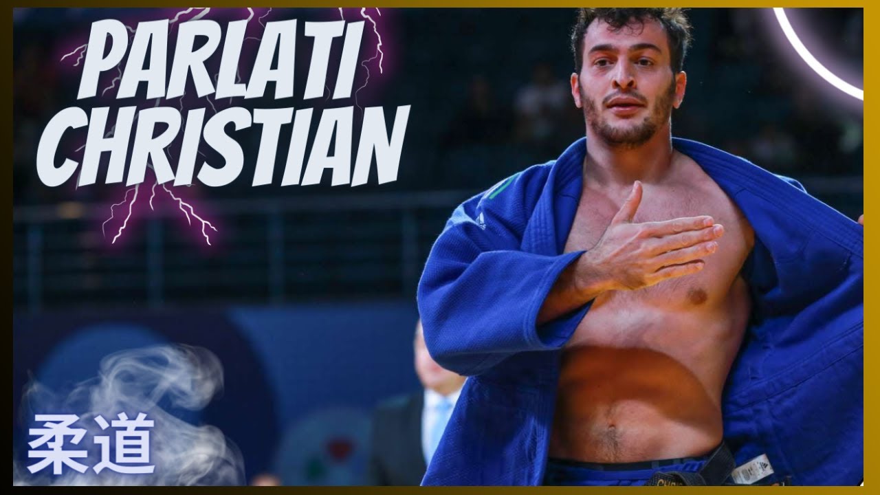 Parlati Christian (ITA) - The Italian Champion - Top Ippons & Highlights - 柔道 background