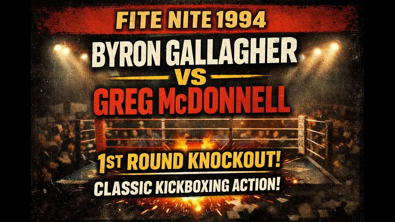 Byron Gallagher vs Greg McDonnell – Fite Nite 1994 💥