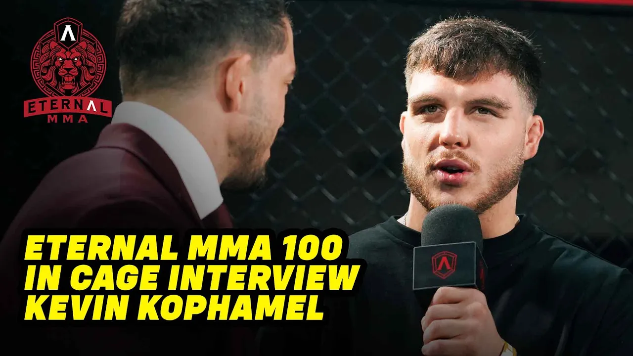 Eternal MMA 100: In Cage Interview: Kevin Kophamel
