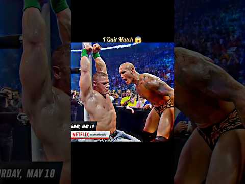 John Cena vs Randy Orton I Quit Match π±|#wwe#wrestling#romanreings#johncena#trending#shorts