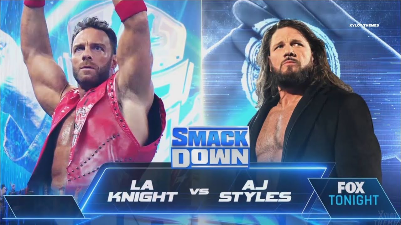 LA Knight vs Aj Styles | SmackDown 01/19/24