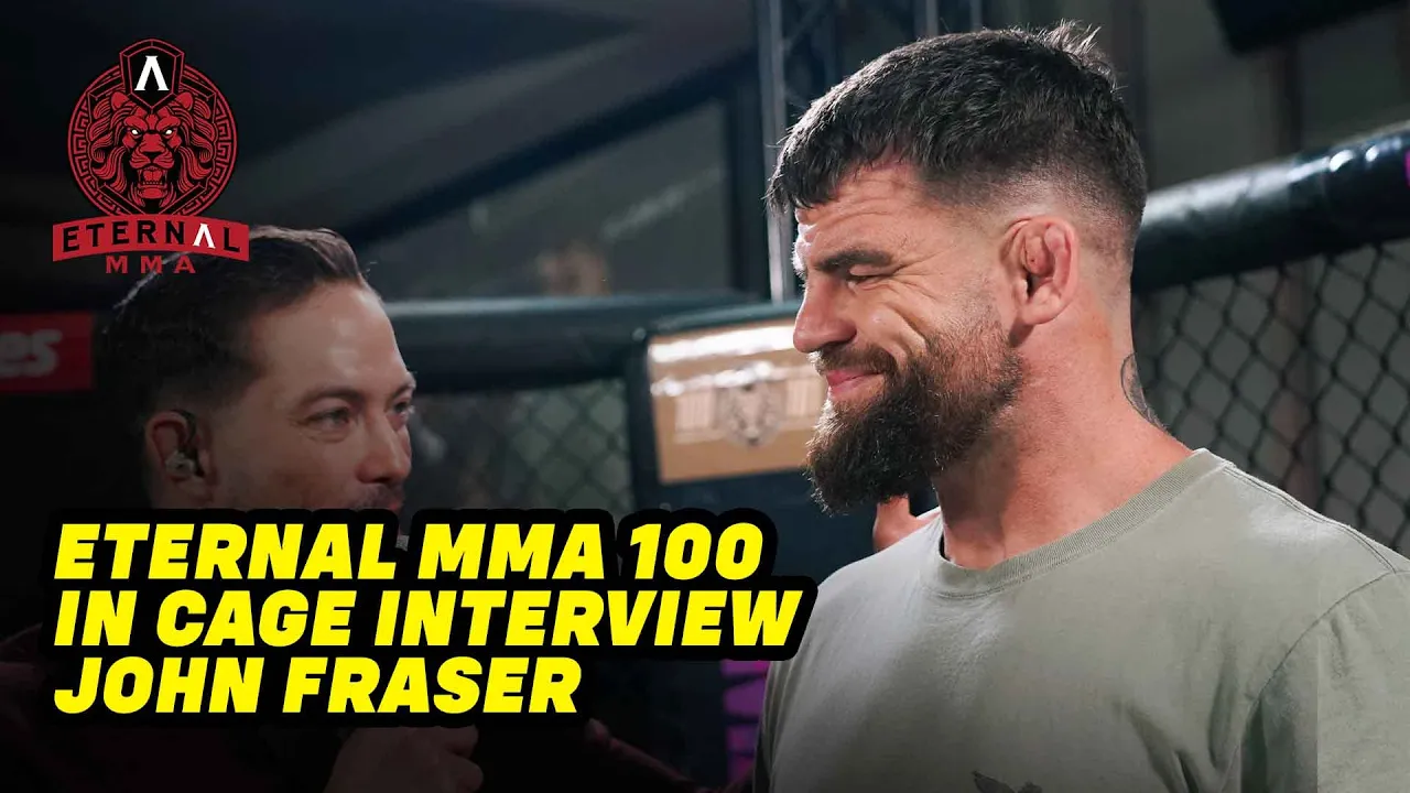 Eternal MMA 100: In Cage Interview: John Fraser