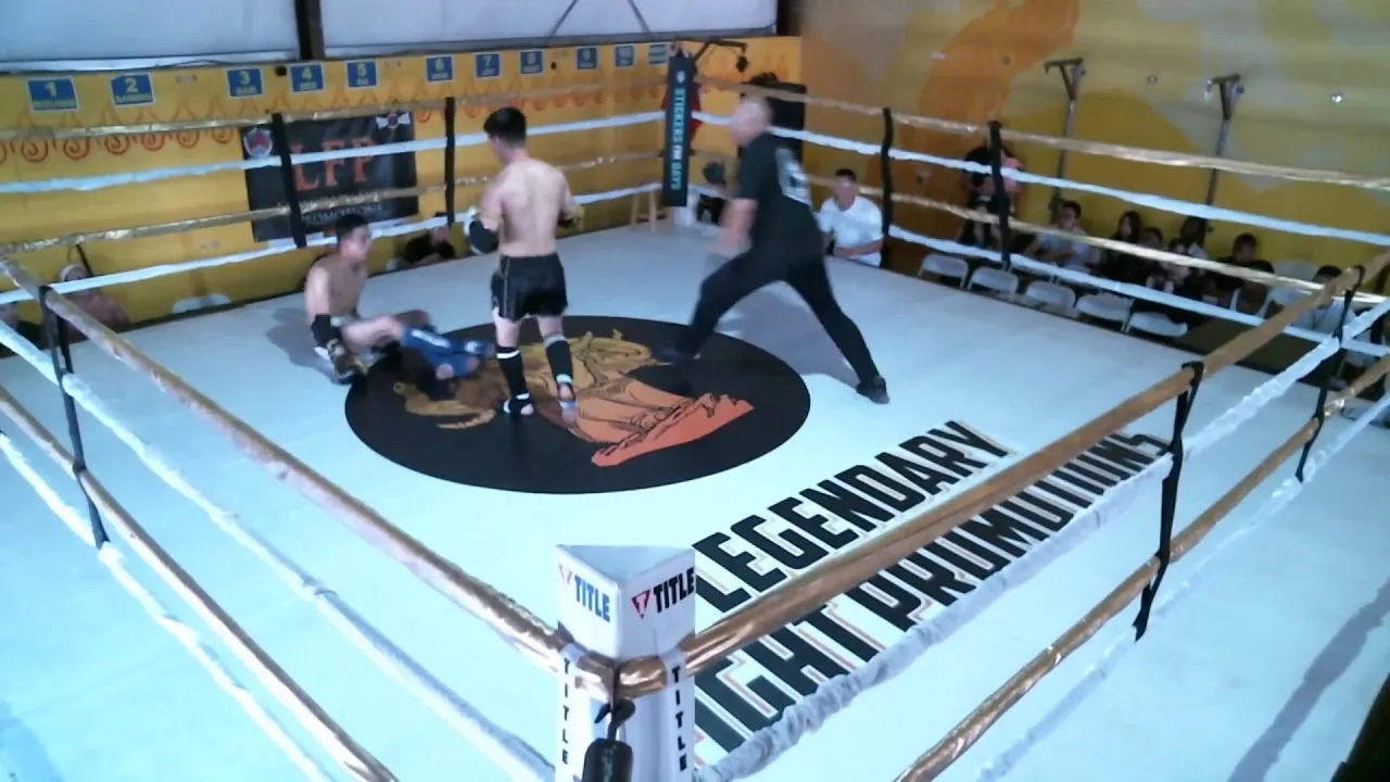 Josh Criollos vs Skylor Toves Muay Thai backdrop