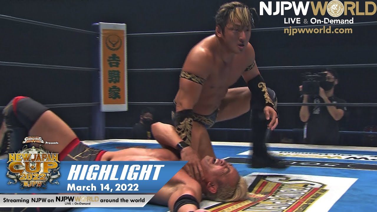 NEW JAPAN CUP 2022 Day8 HIGHLIGHT: NJPW, March 14, 2022 background