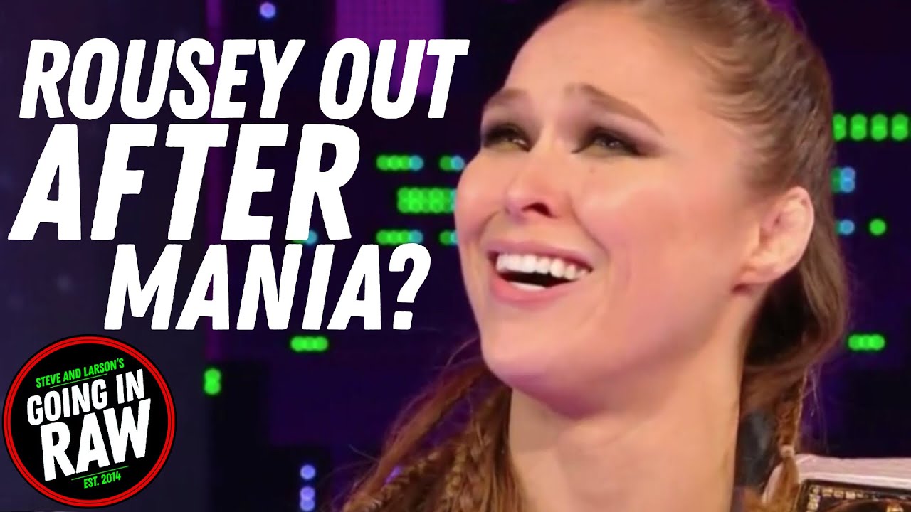Rousey Leaving WWE After Wrestlemania? Government Shutdown Ruins NJPW? Going In Raw Podcast background