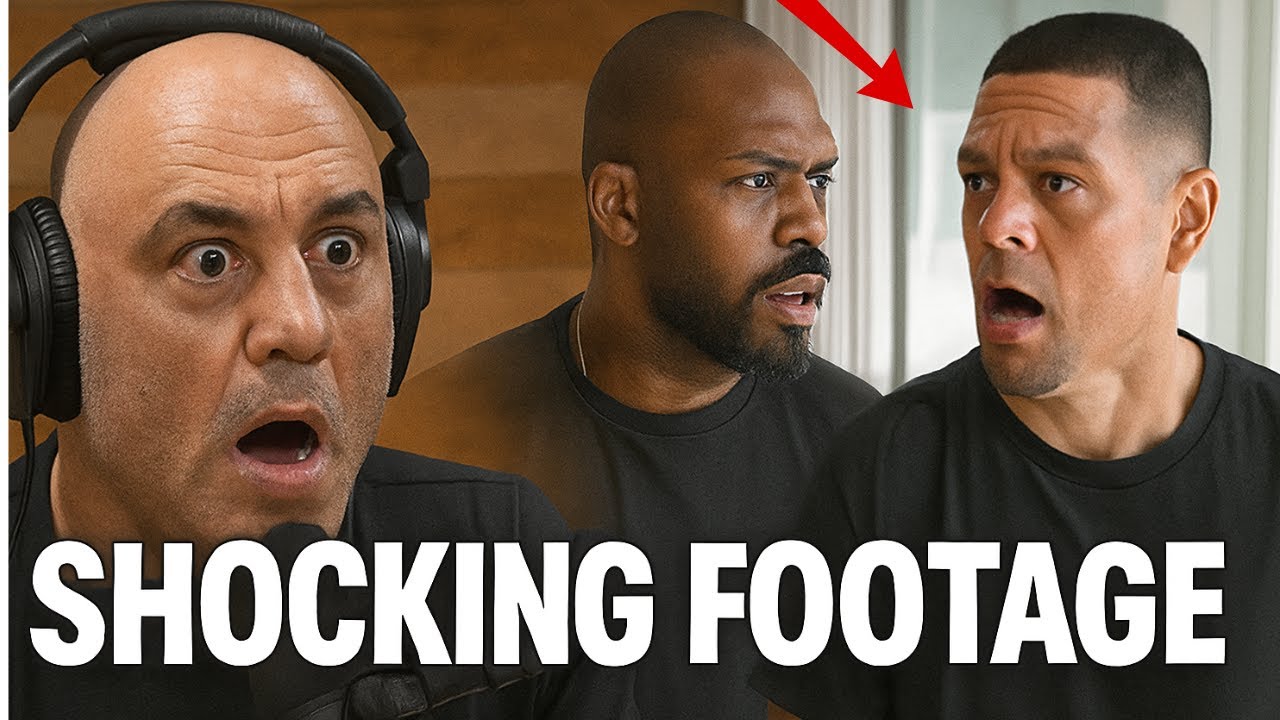 Joe Rogan LOSES IT After Seeing Jon Jones vs Nate Diaz LEAKED FOOTAGE! đ±đ„ background