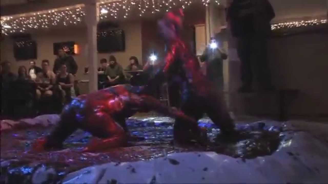 The Six String Strangler Pudding Wrestling Extravaganza background