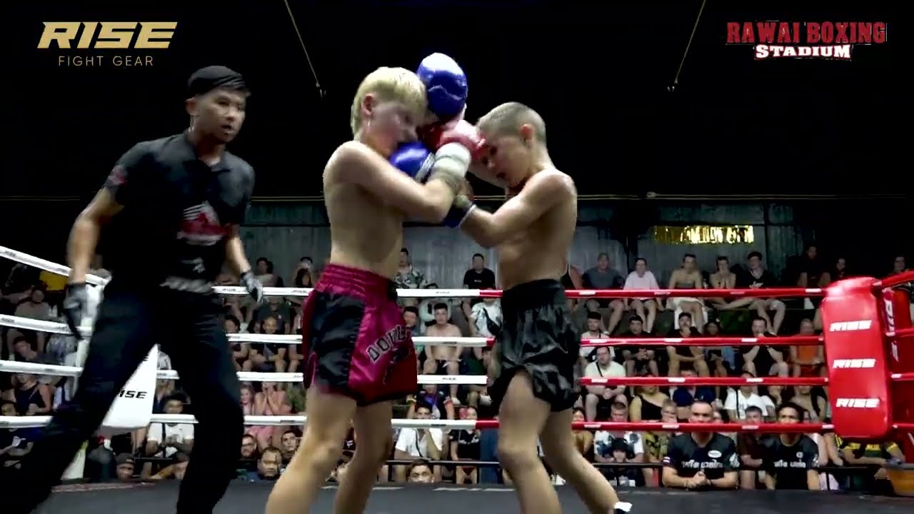 🇦🇺 Australia vs Russia 🇷🇺 – Young Warriors Go All Out in Muay Thai Showdown! background
