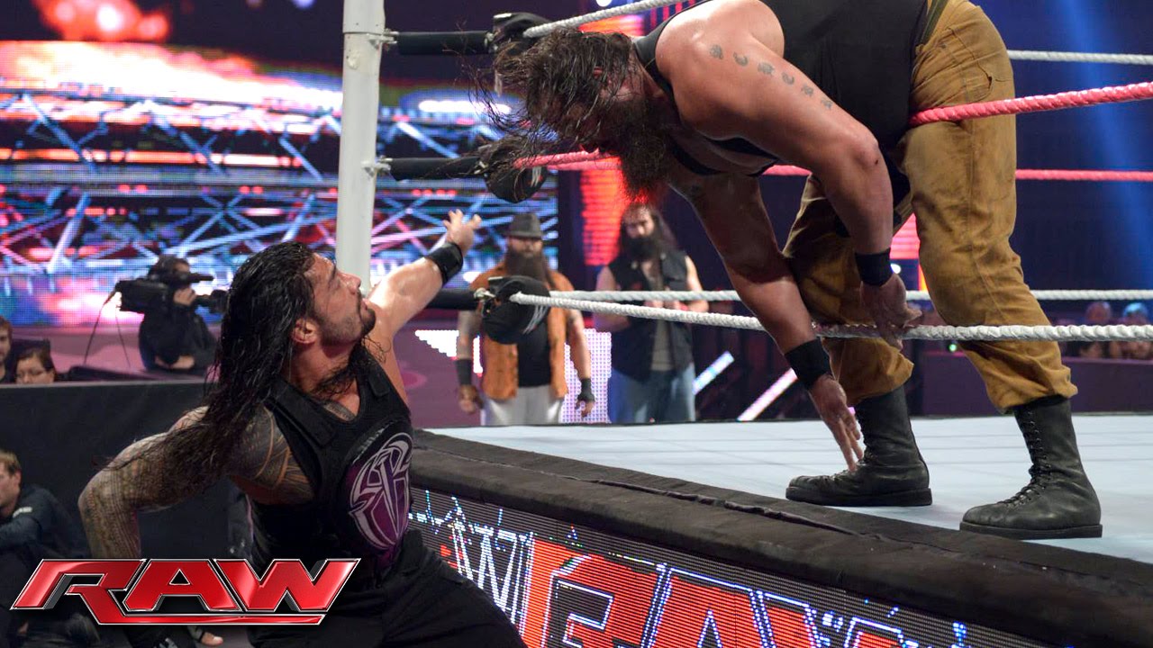 Roman Reigns vs. Braun Strowman: Raw, October 12, 2015