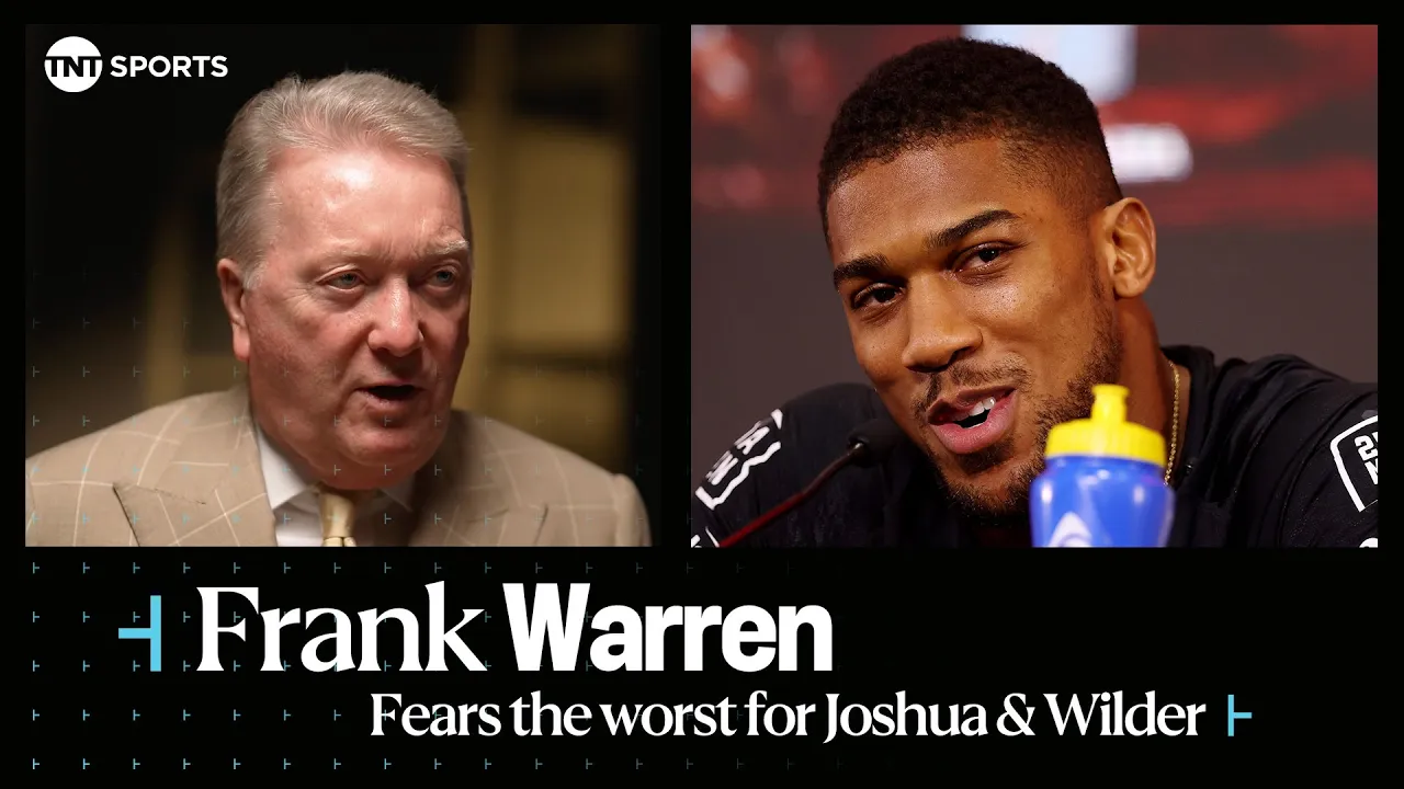 EXCLUSIVE: Frank Warren FEARS THE WORST for Anthony Joshua & Deontay Wilder ЁЯШ│ #DayOfReckoning ЁЯЗ╕ЁЯЗж background