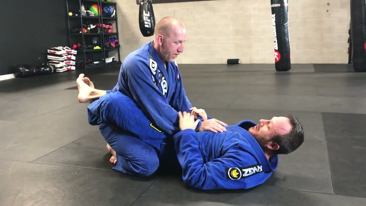 Close guard choke by profesor Raul background