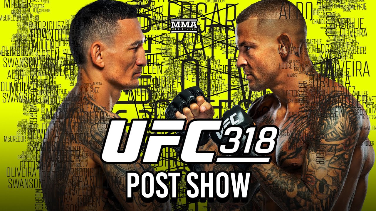 UFC 318 Results & Reaction | Max Holloway Spoils Dustin Poirier's Last Dance | MMA Fighting backdrop
