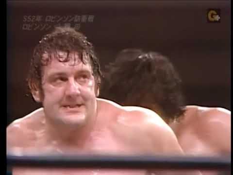 AJPW - Jumbo Tsuruta vs Billy Robinson