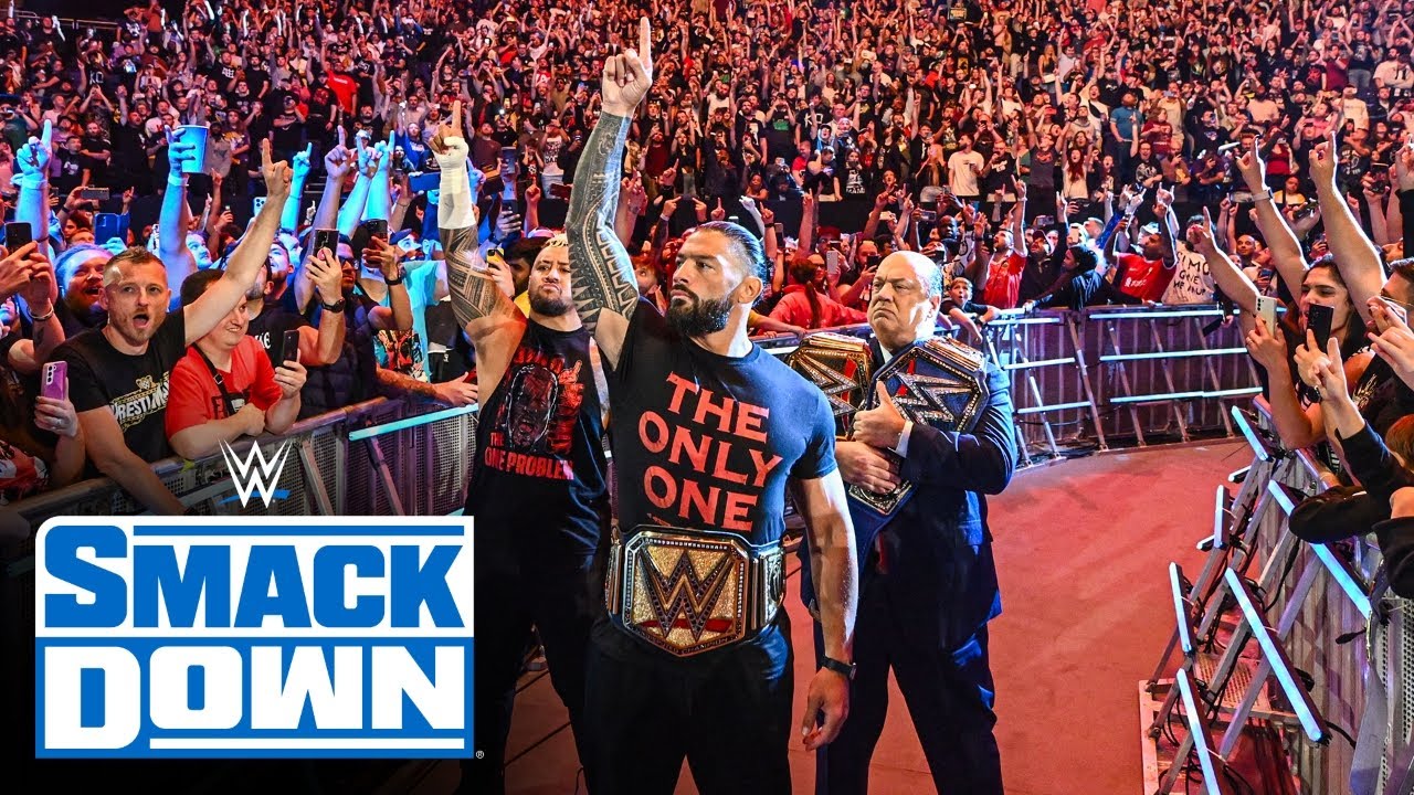 The WWE Universe in London's best chants: SmackDown Highlights, June 30, 2023 background