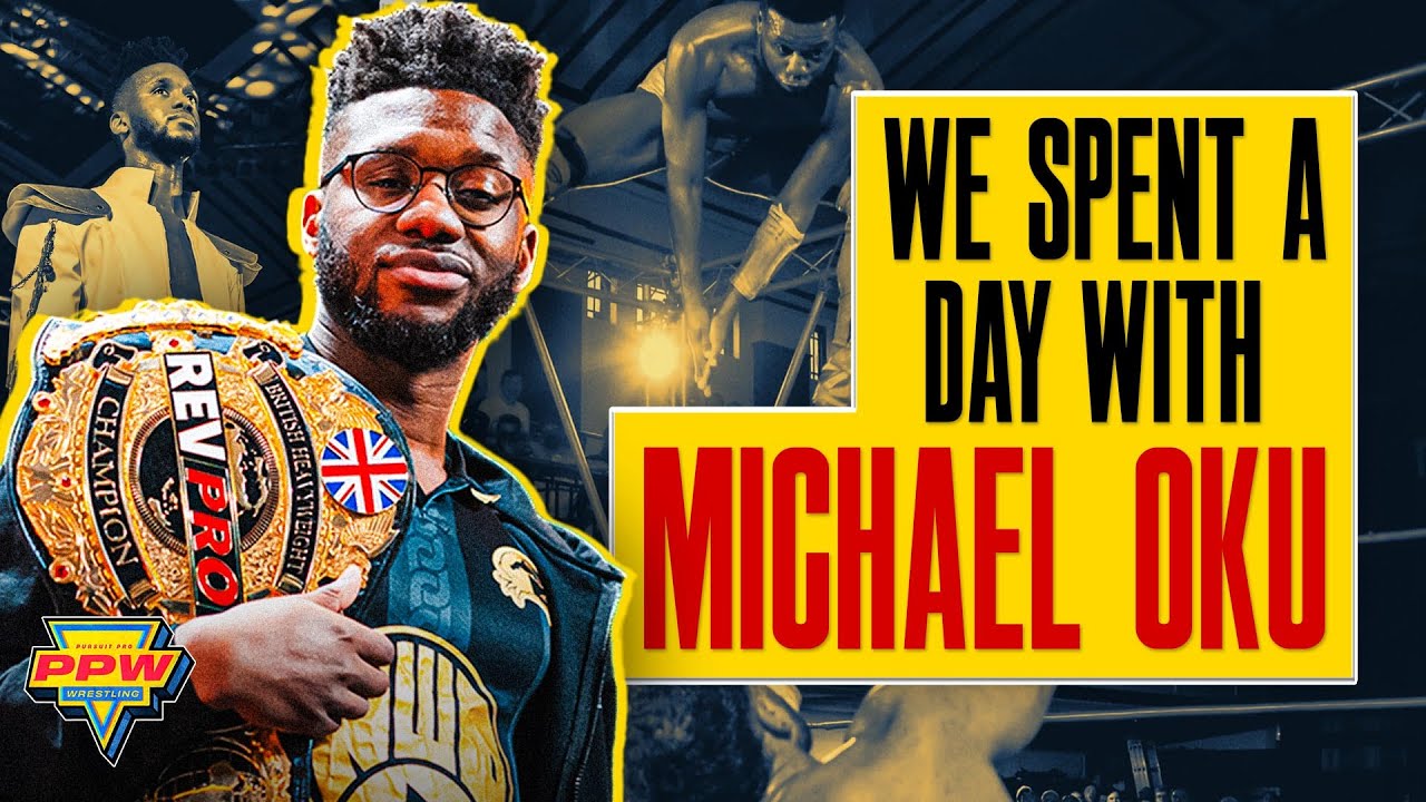 WE SPENT THE DAY WITH MICHAEL OKU! THE UK’S BIGGEST WRESTLING STAR