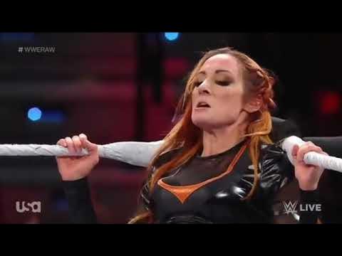 Becky Lynch Vs Nia Jax background
