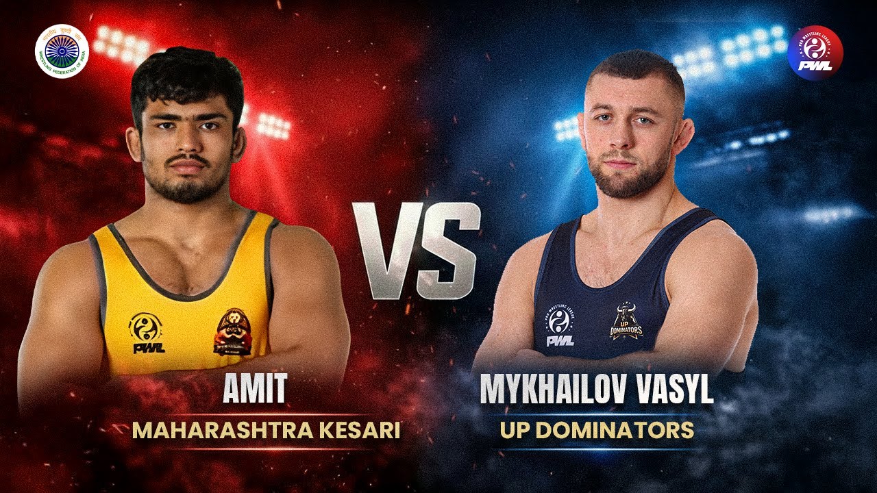 Amit vs Mikhailov Vasyl | 86 KG | Day 7 Match 1 | PWL 2026 #pwl #wrestling
