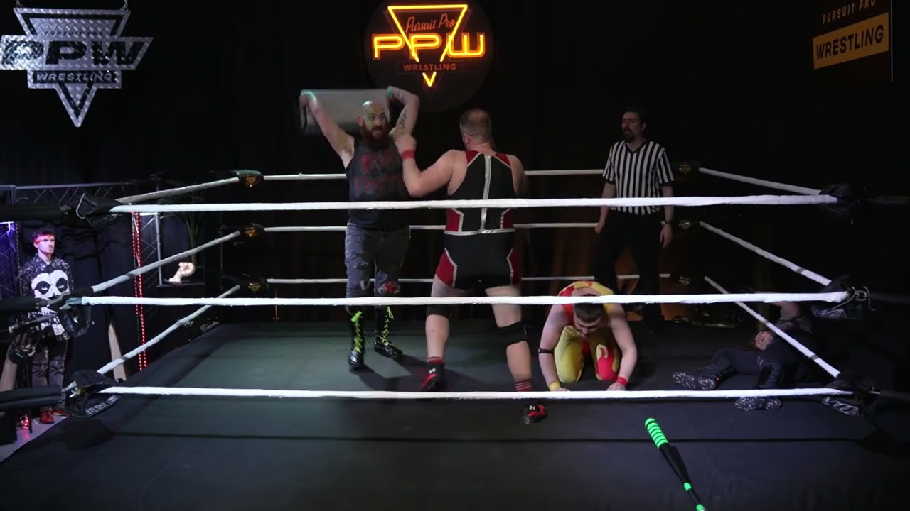 PPW//Texas Tornado Tag Match//Cyber Fight League vs Fiery Delivery