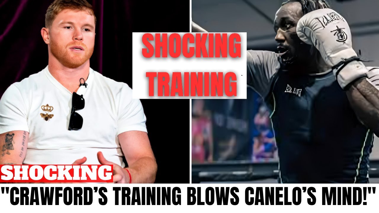 "Canelo Alvarez REACTS to Terence Crawford’s Training – Super Fight HYPE Grows!"
