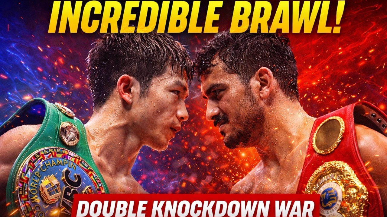 INCREDIBLE BRAWL: Kenshiro Teraji vs Carlos Cañizales | A Championship War for the Ages