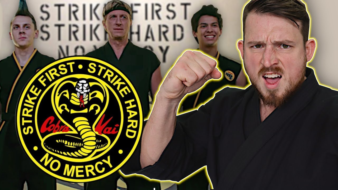 How To Fight Like COBRA KAI backdrop
