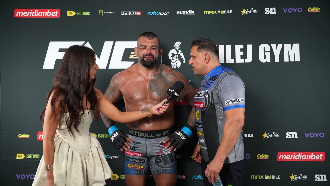 HATEF MOEIL | POST FIGHT INTERVIEW | Ahilej FNC 23 powered by Meridianbet | Belgrade