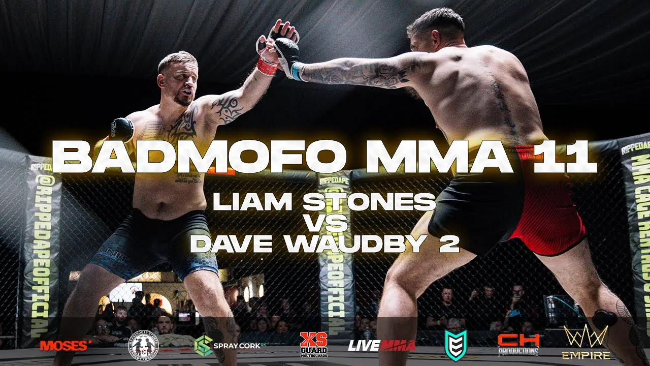 BMF 11 | Liam Stones vs Dave Waudby 2 | Amateur Catchweight MMA background